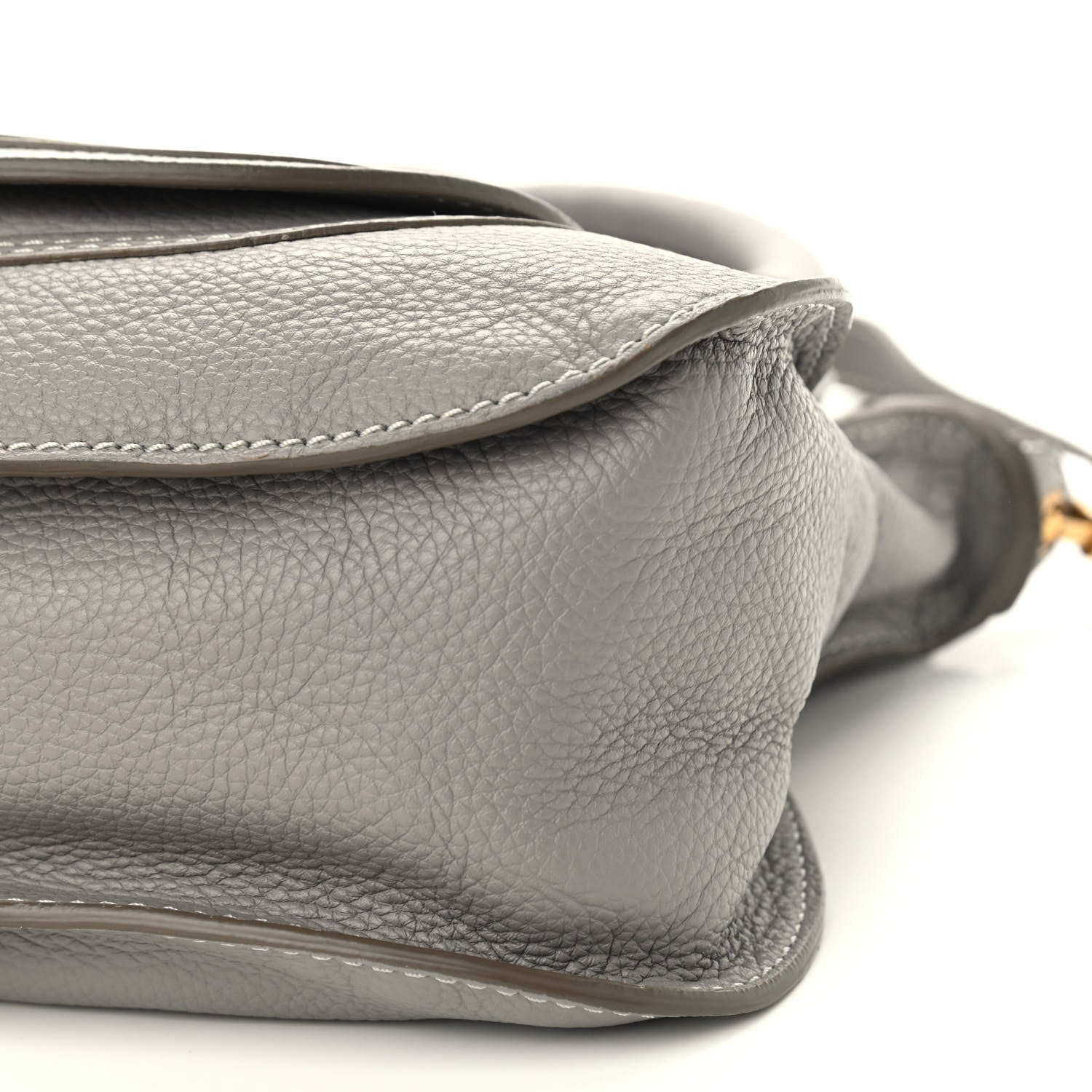 Chloe Calfskin Medium Marcie Satchel Cashmere Grey 9 of 12