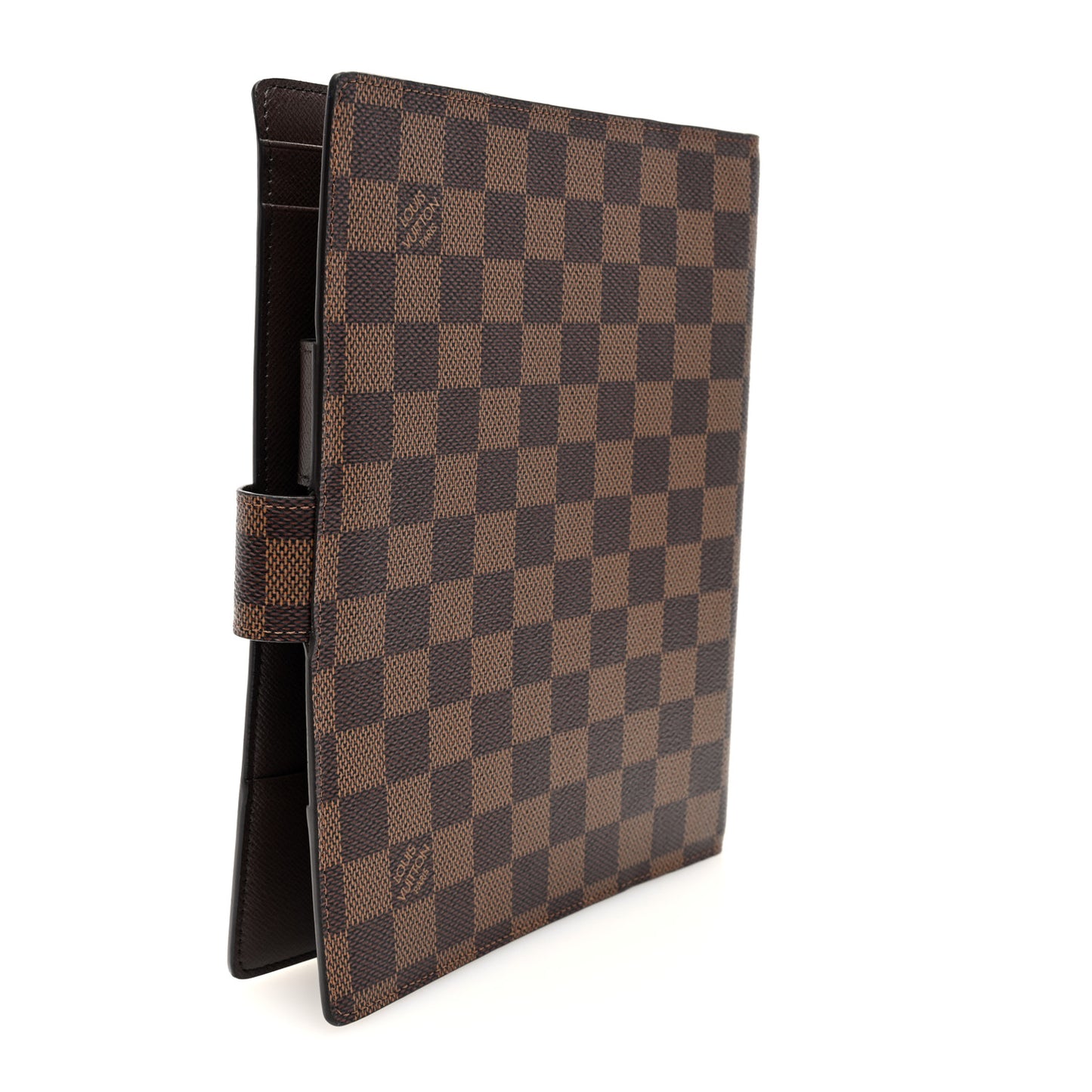 Damier Ebene Large Ring Agenda Cover