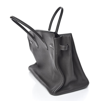 Hermes Taurillon Clemence Birkin 35 Graphite 36 of 37