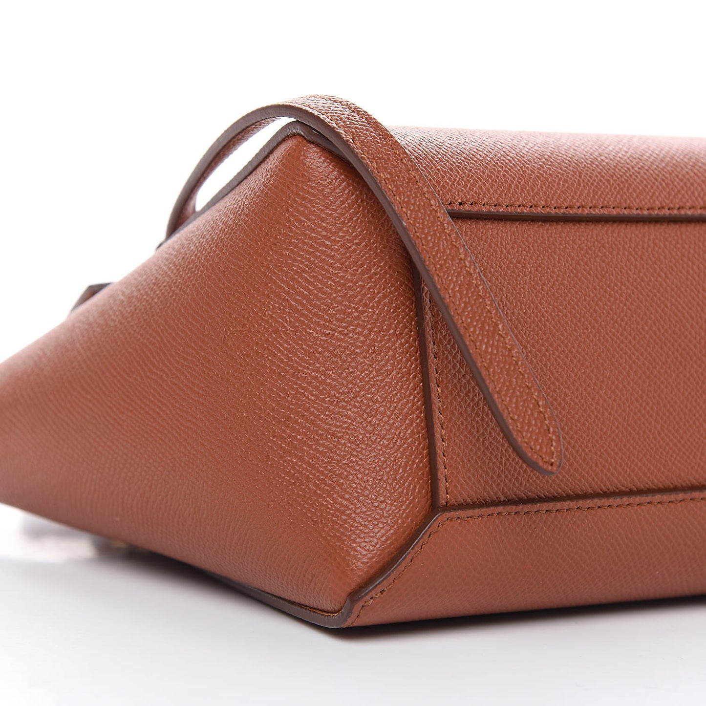 Grained Calfskin Nano Belt Bag Caramel