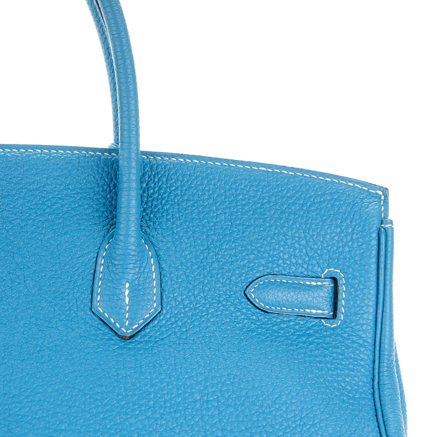 Togo Birkin 35 Blue Jean