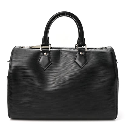 Louis Vuitton Epi Speedy 25 Black 1 of 10