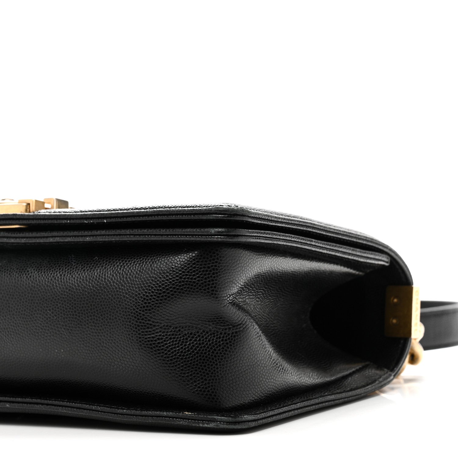 Chanel Caviar Quilted Medium Boy Flap Black 10 of 11