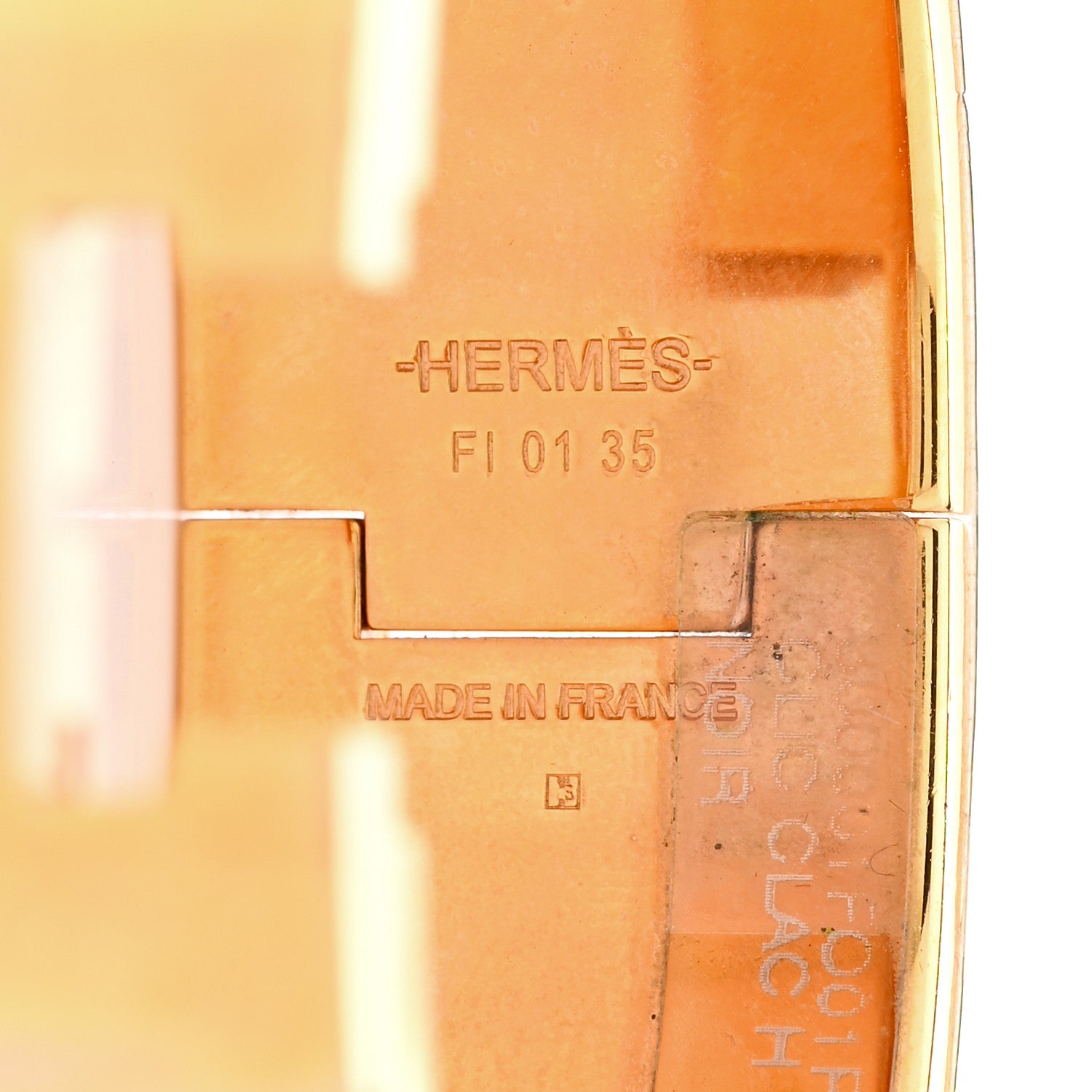 Hermes Enamel Wide Clic Clac H Bracelet PM Black 4 of 5