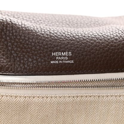 Hermes Taurillon Clemence Alfred 35 Chocolate 6 of 9