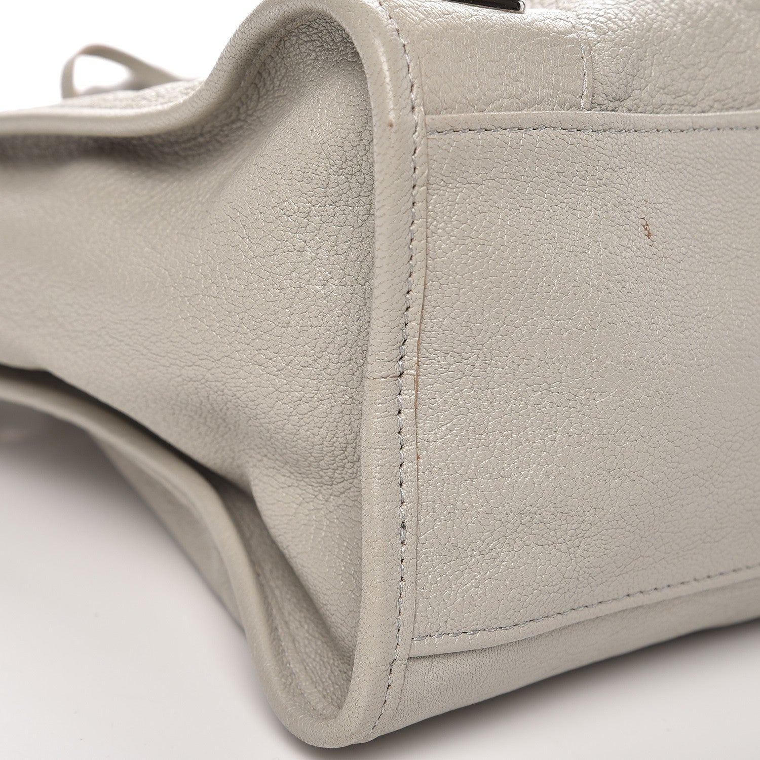 Balenciaga Chevre Gold Metallic Edge Hardware City Gris Glace 9 of 10
