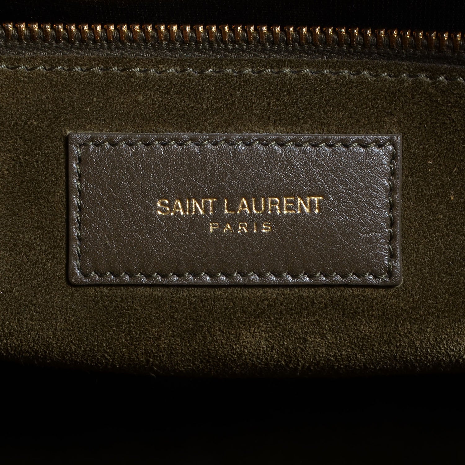 Saint Laurent Leather Large Sac de Jour Carryall Mousse 6 of 8
