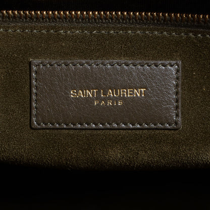 Saint Laurent Leather Large Sac de Jour Carryall Mousse 6 of 8