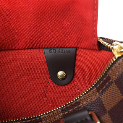Louis Vuitton Damier Ebene Speedy Bandouliere 25 6 of 10