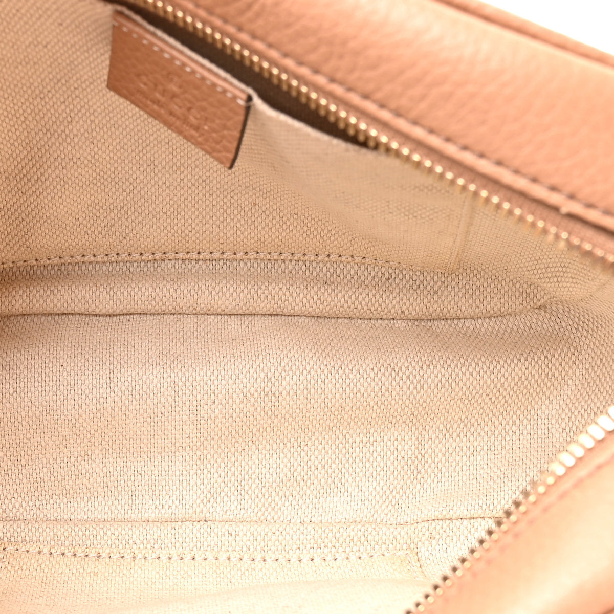 Gucci Pebbled Calfskin Small Soho Disco Bag Camelia 5 of 10