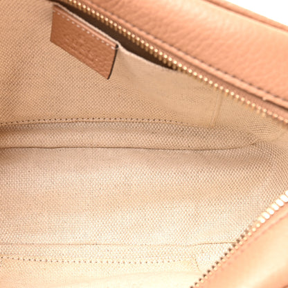 Gucci Pebbled Calfskin Small Soho Disco Bag Camelia 5 of 10
