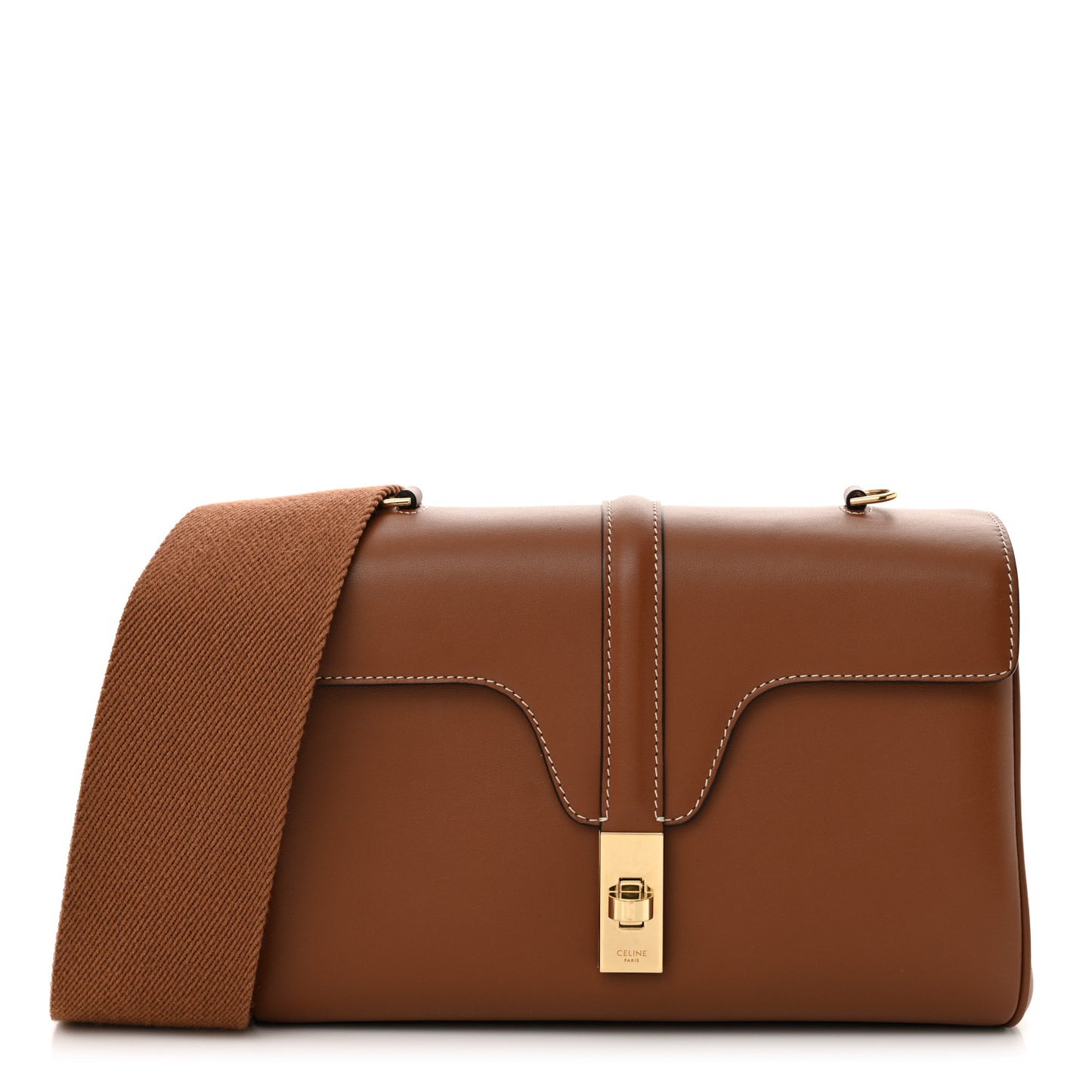 Smooth Calfskin Teen 16 Crossbody Bag Soft Tan