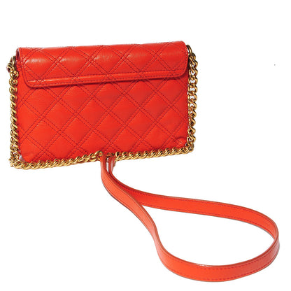 Marc Jacobs Quilted Lambskin The Small Single Flap Orange 3 of 8