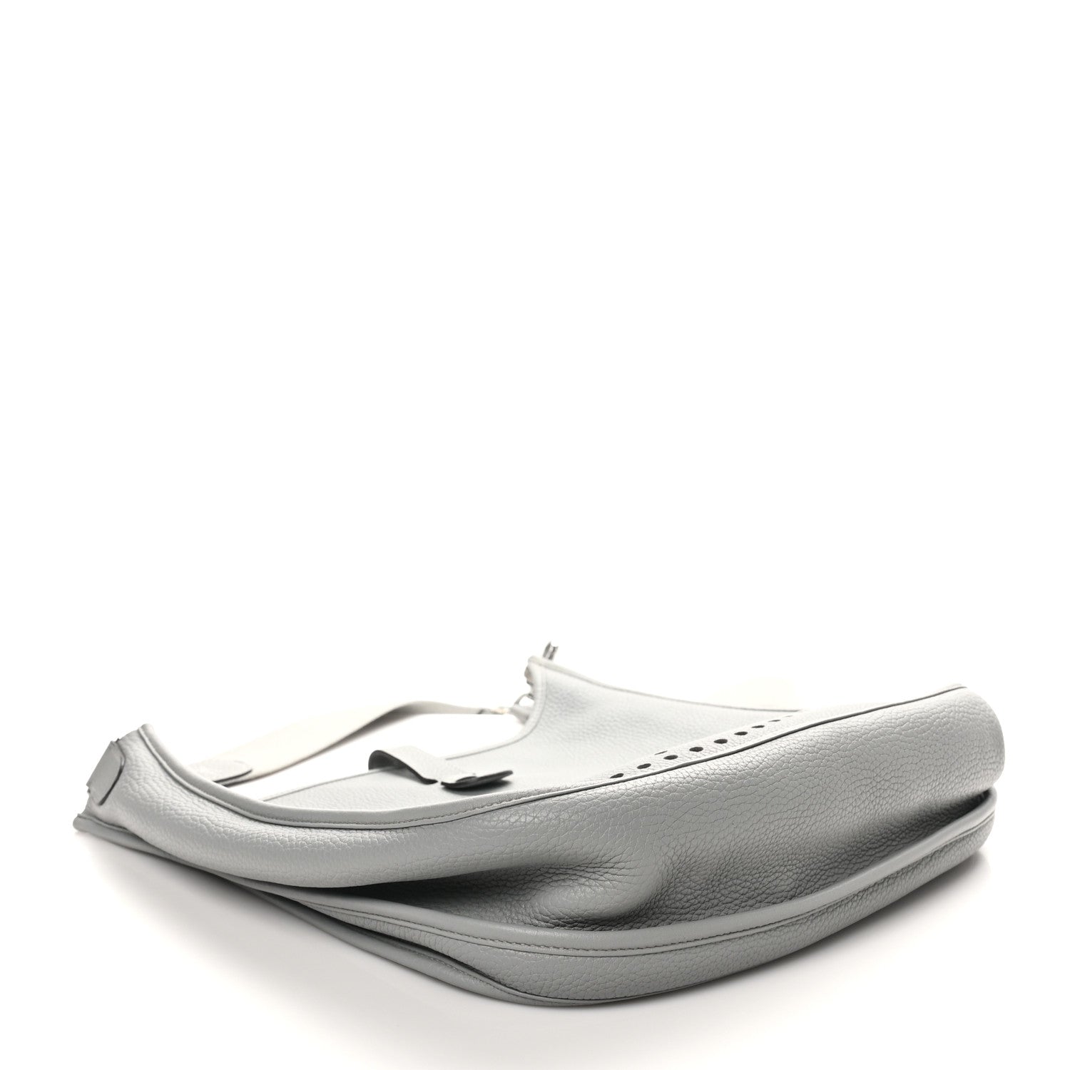 Hermes Taurillon Clemence Evelyne III GM Gris Mouette 4 of 10