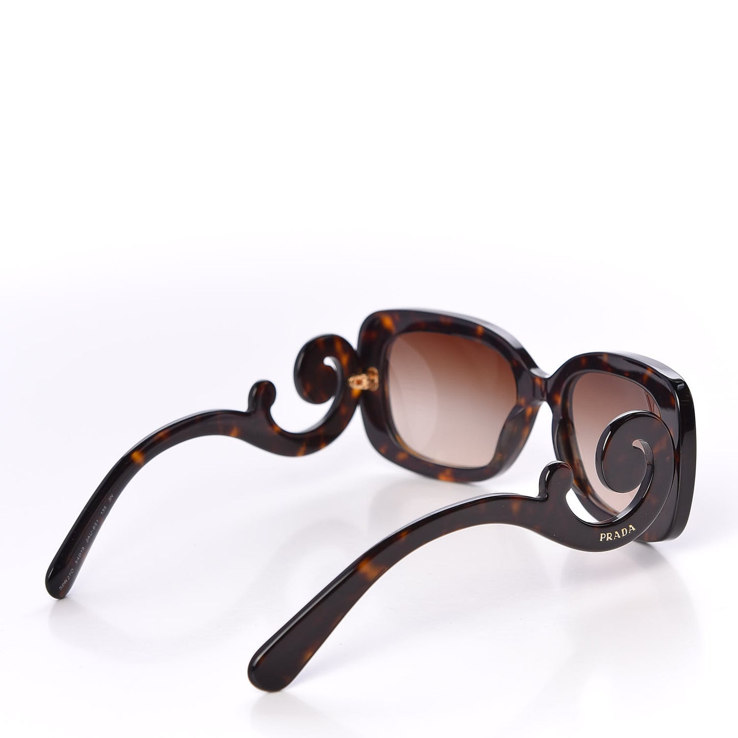 Acetate Baroque Sunglasses SPR 27O Tortoise