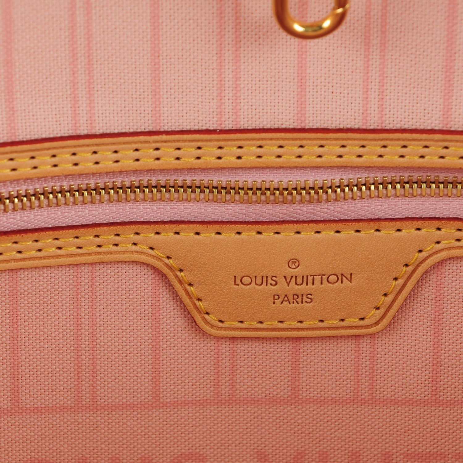 Louis Vuitton Damier Azur Neo Neverfull MM Rose Ballerine 7 of 9