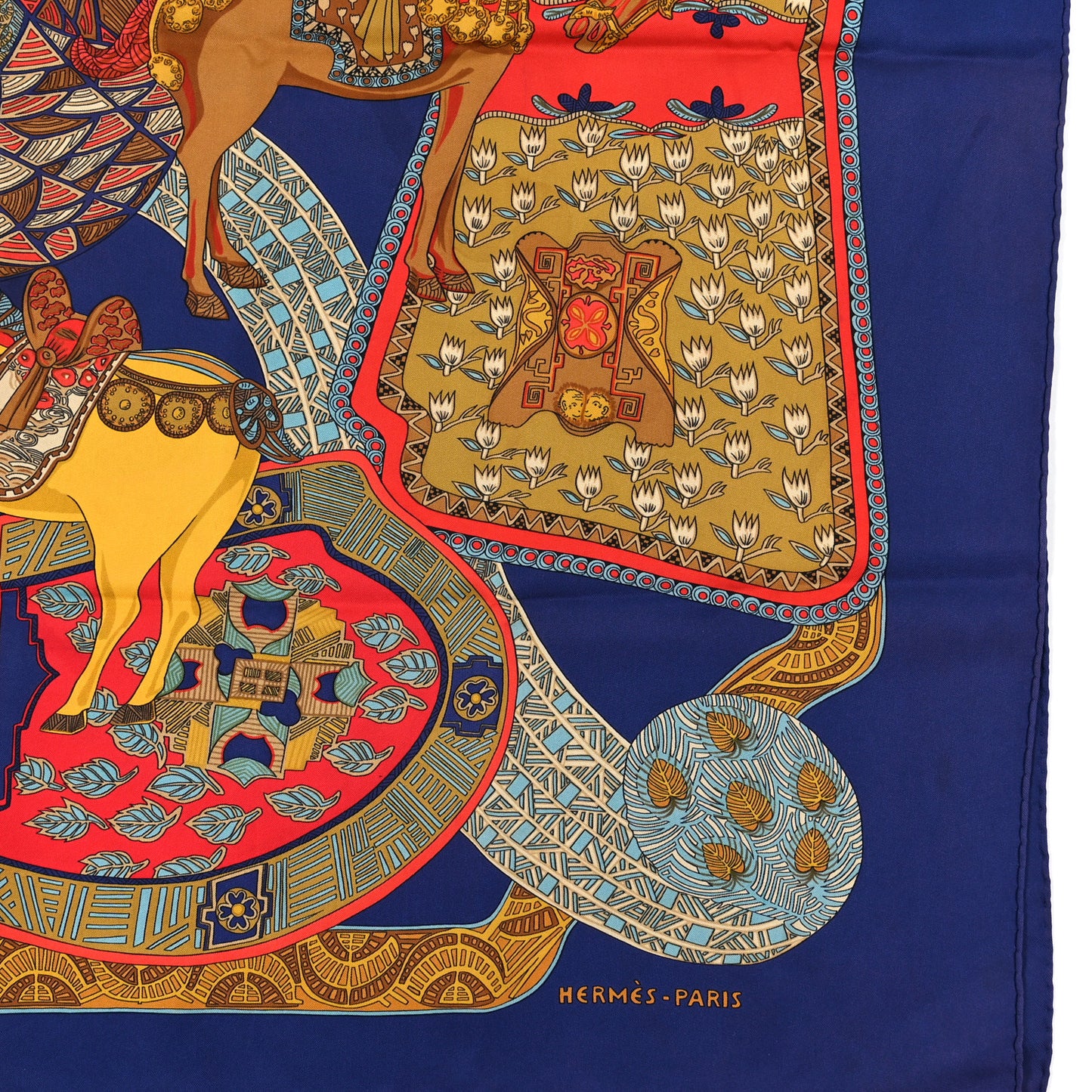 Silk Art Des Steppes Scarf 90
