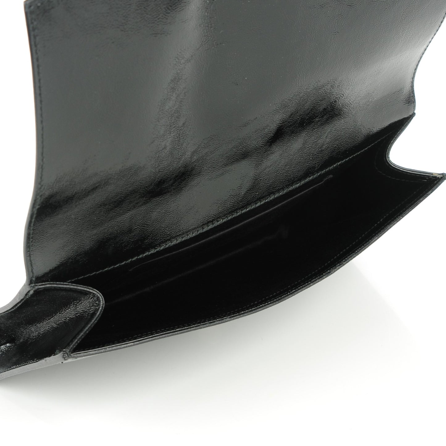 Patent Monogram Large Belle De Jour Clutch Black