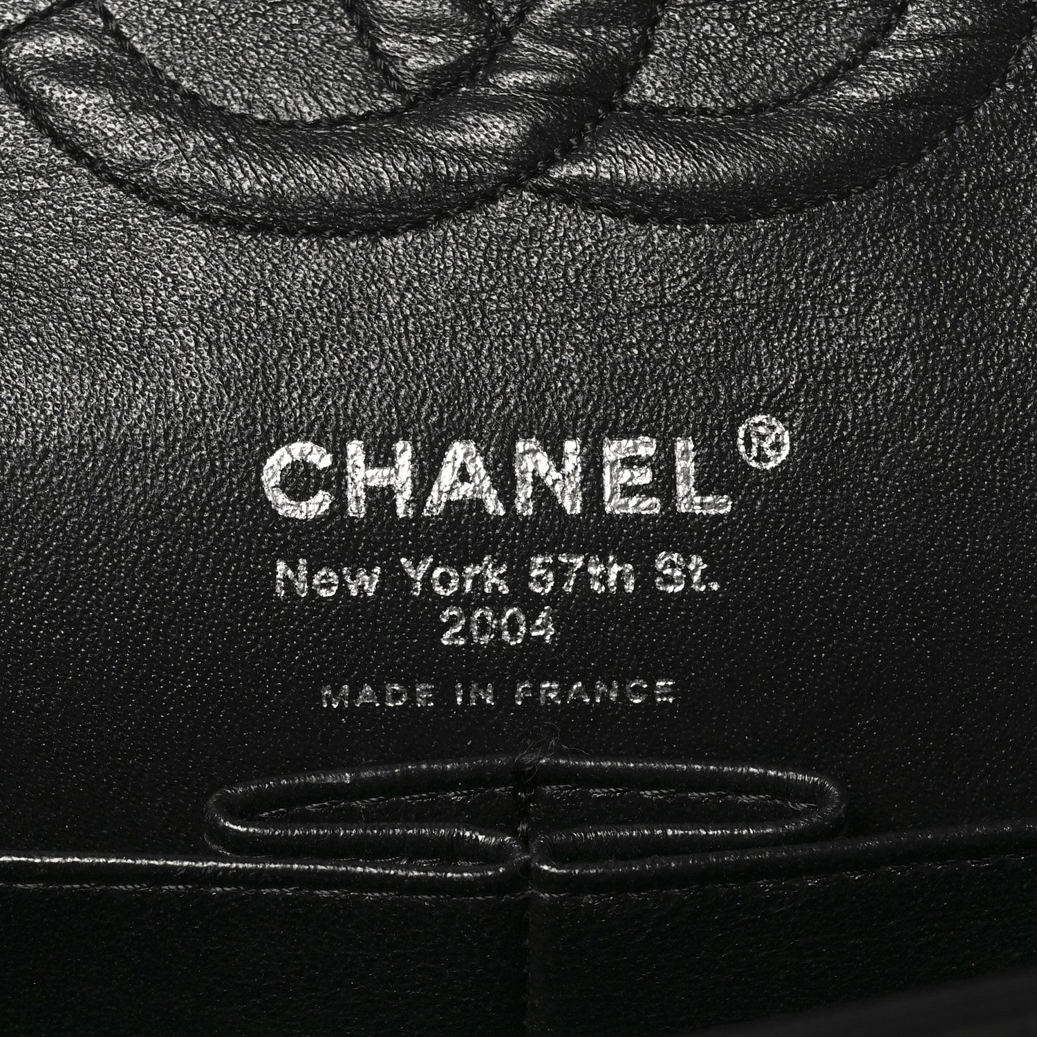 Chanel Tweed Quilted Medium Double Flap Black Multicolor 6 of 11