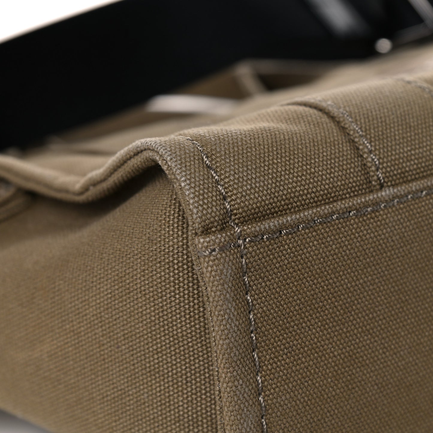 Cotton Canvas Small The Traveler Tote Bag Slate Green