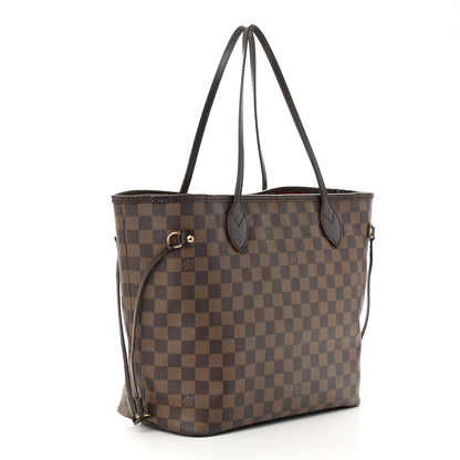 Louis Vuitton Damier Ebene Neverfull MM 3 of 10