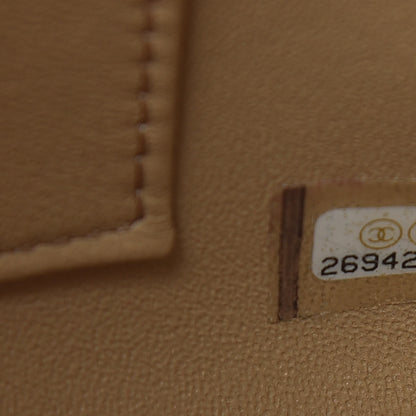 Chanel Lambskin Chevron Quilted Medium Trendy CC Dual Handle Flap Bag Beige 9 of 11