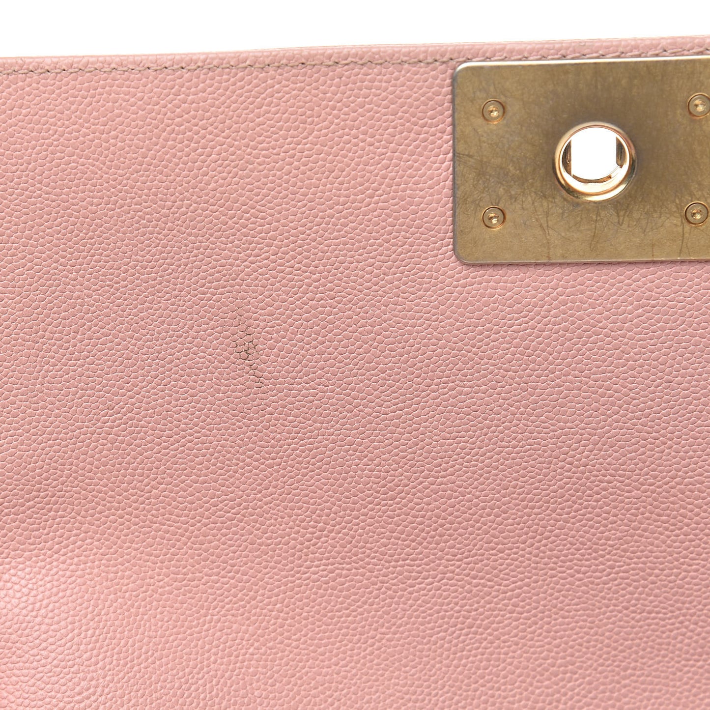 Caviar Quilted Medium Boy Flap Pink