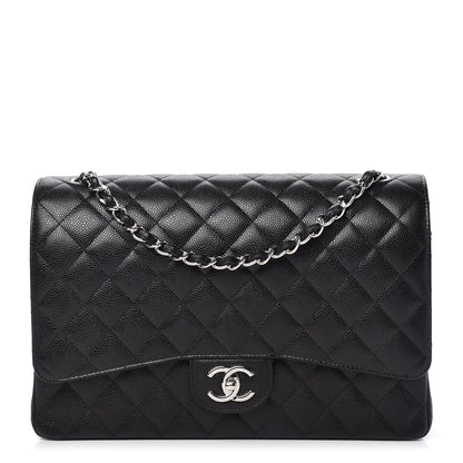 Chanel Caviar Quilted Maxi Double Flap Black 1 of 11