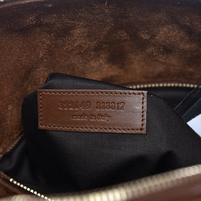 Saint Laurent Calfskin Classic Duffle 6 Havane 8 of 20