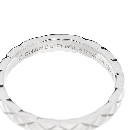 Chanel Platinum Mini Coco Crush Ring 49 4.75 4 of 5