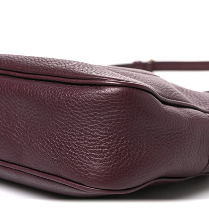 Gucci Pebbled Calfskin Small Soho Disco Bag Peonia Flower 9 of 11