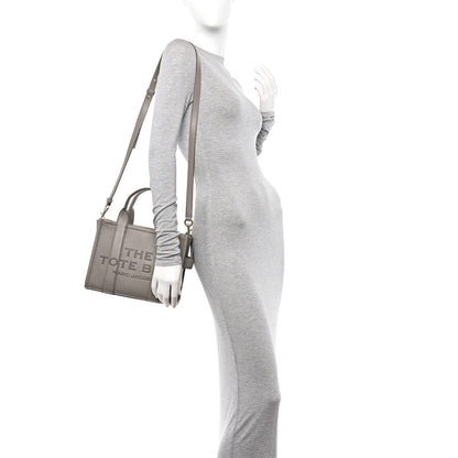 Marc Jacobs Grained Calfskin Small The Tote Bag Cement 2 of 10