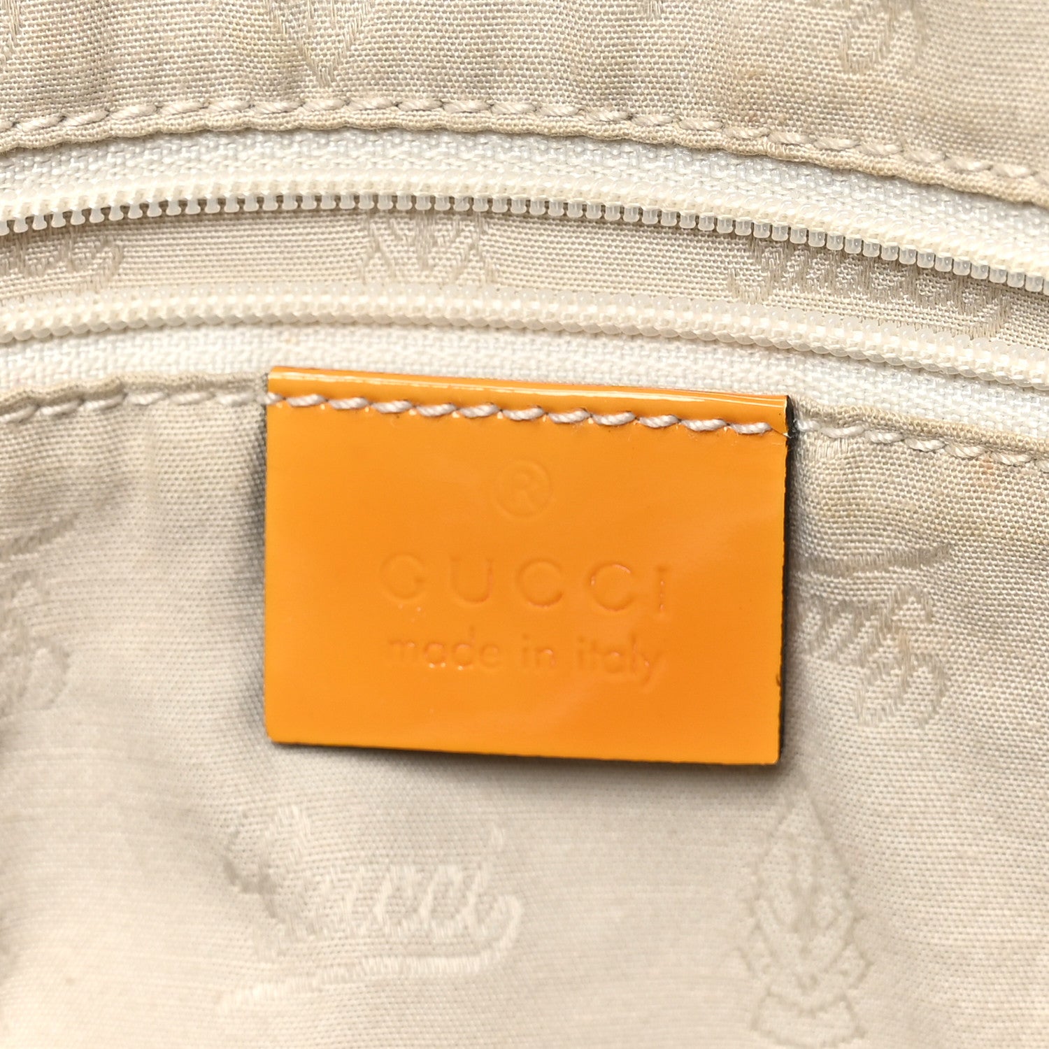 Gucci Monogram Web Medium Jolie Tote Yellow 6 of 10