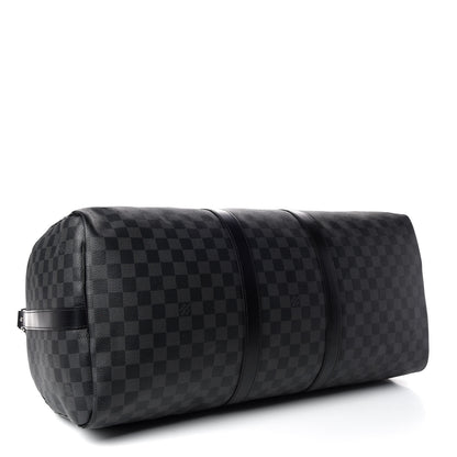 Louis Vuitton Damier Graphite Keepall Bandouliere 55 4 of 13