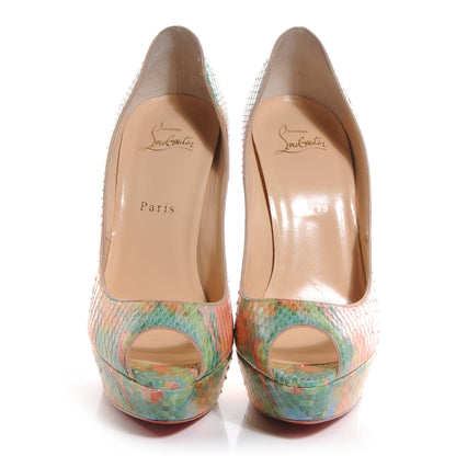 Christian Louboutin Python Pixel Troca 140 Pumps 39 Multicolor 2 of 7
