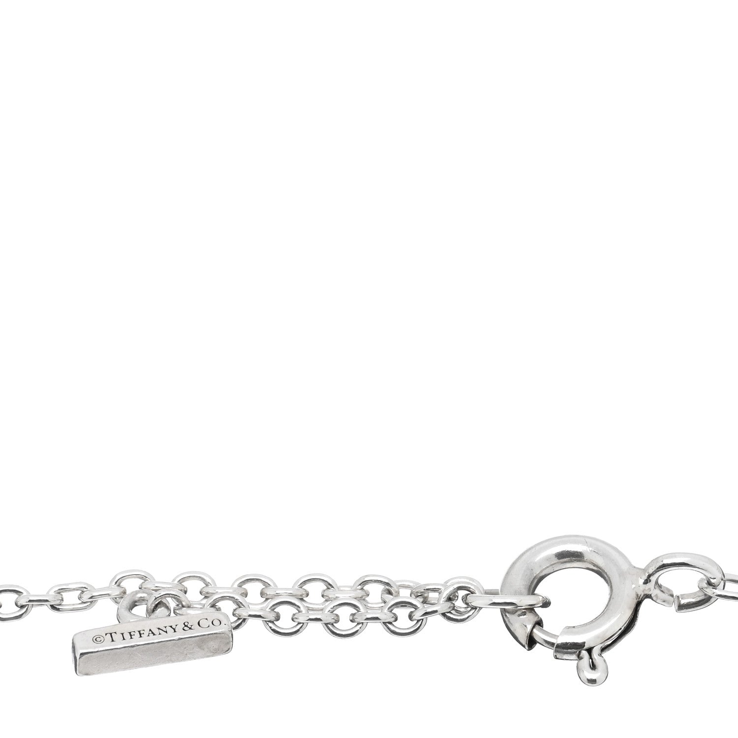 Tiffany Sterling Silver T Smile Bracelet 3 of 3