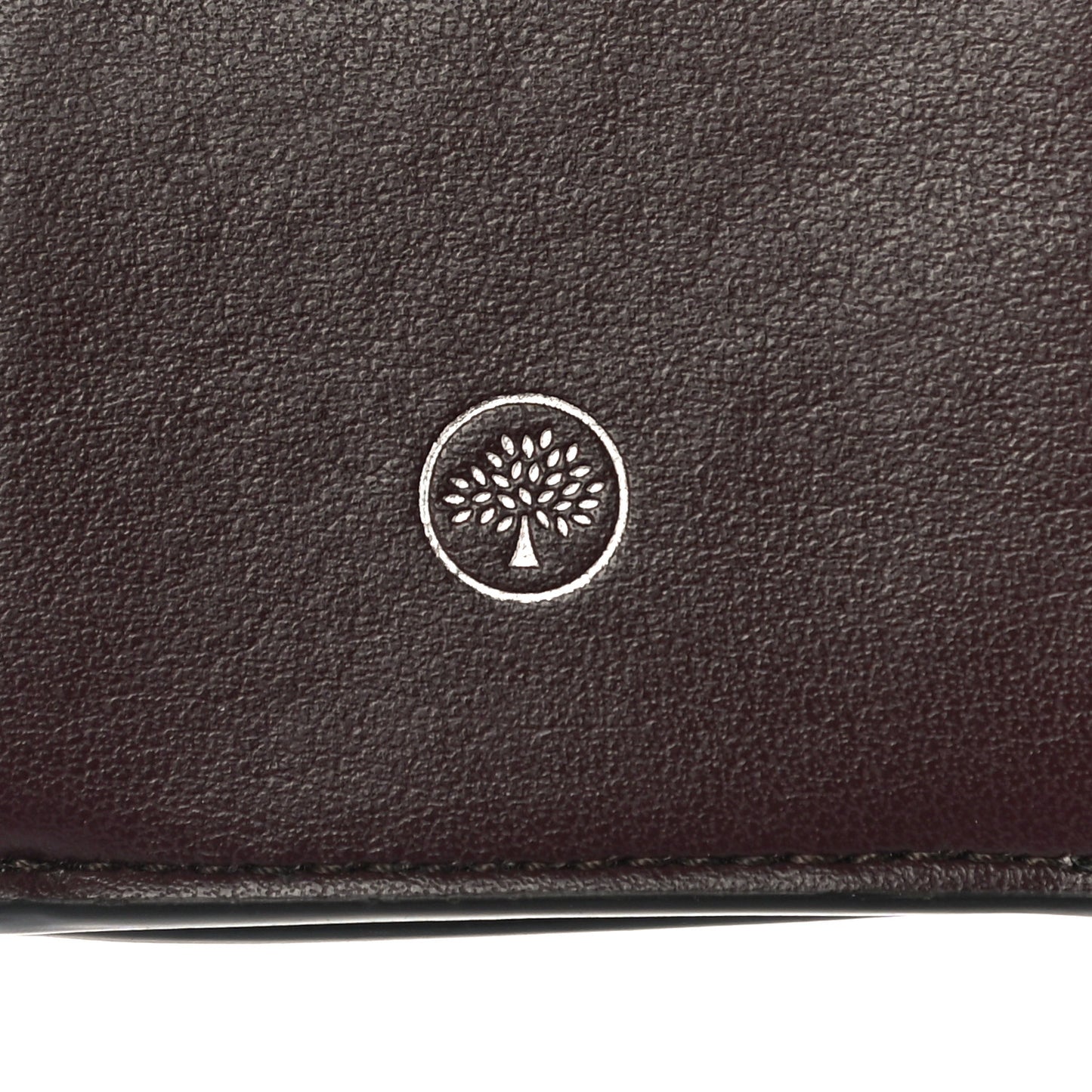 Classic Grain Small Darley Wallet Black