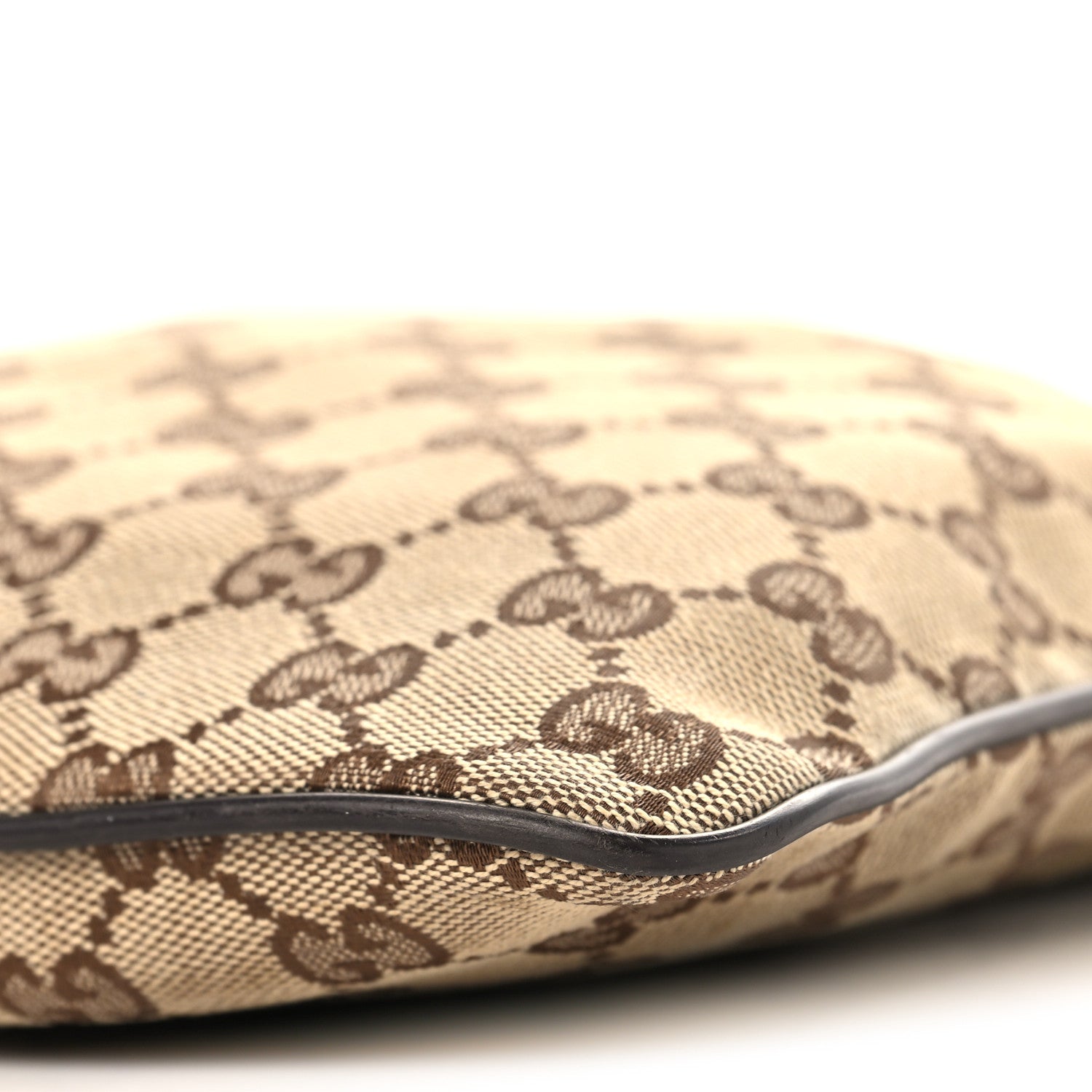 Gucci Monogram Web Small Flat Messenger Bag Brown 10 of 11