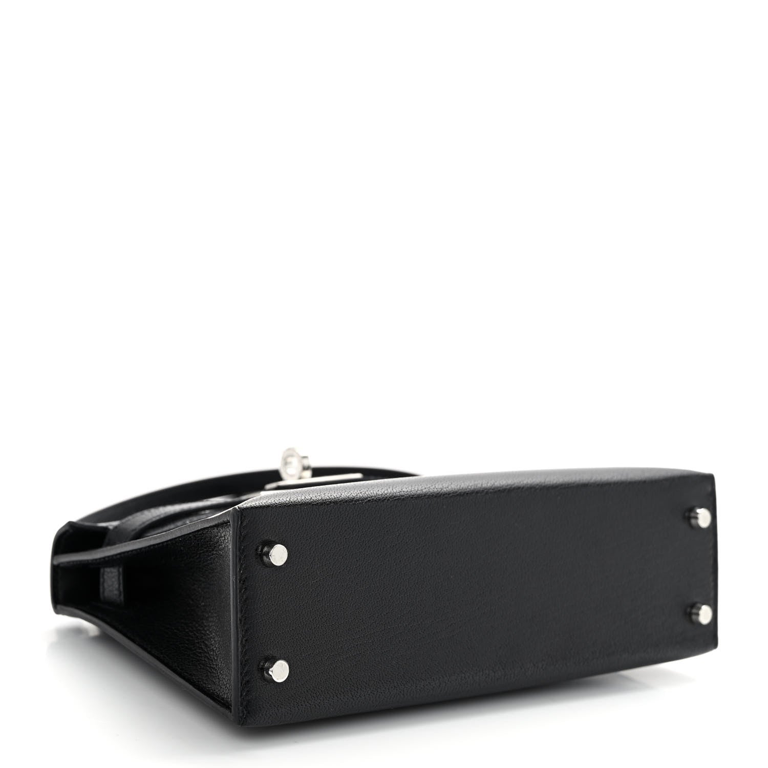 Hermes Chevre Chamkila Mini Kelly Sellier 20 Black 4 of 11