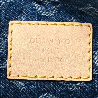 Louis Vuitton Monogram Pochette Accessories Cargo  Blue Denim 6 of 10