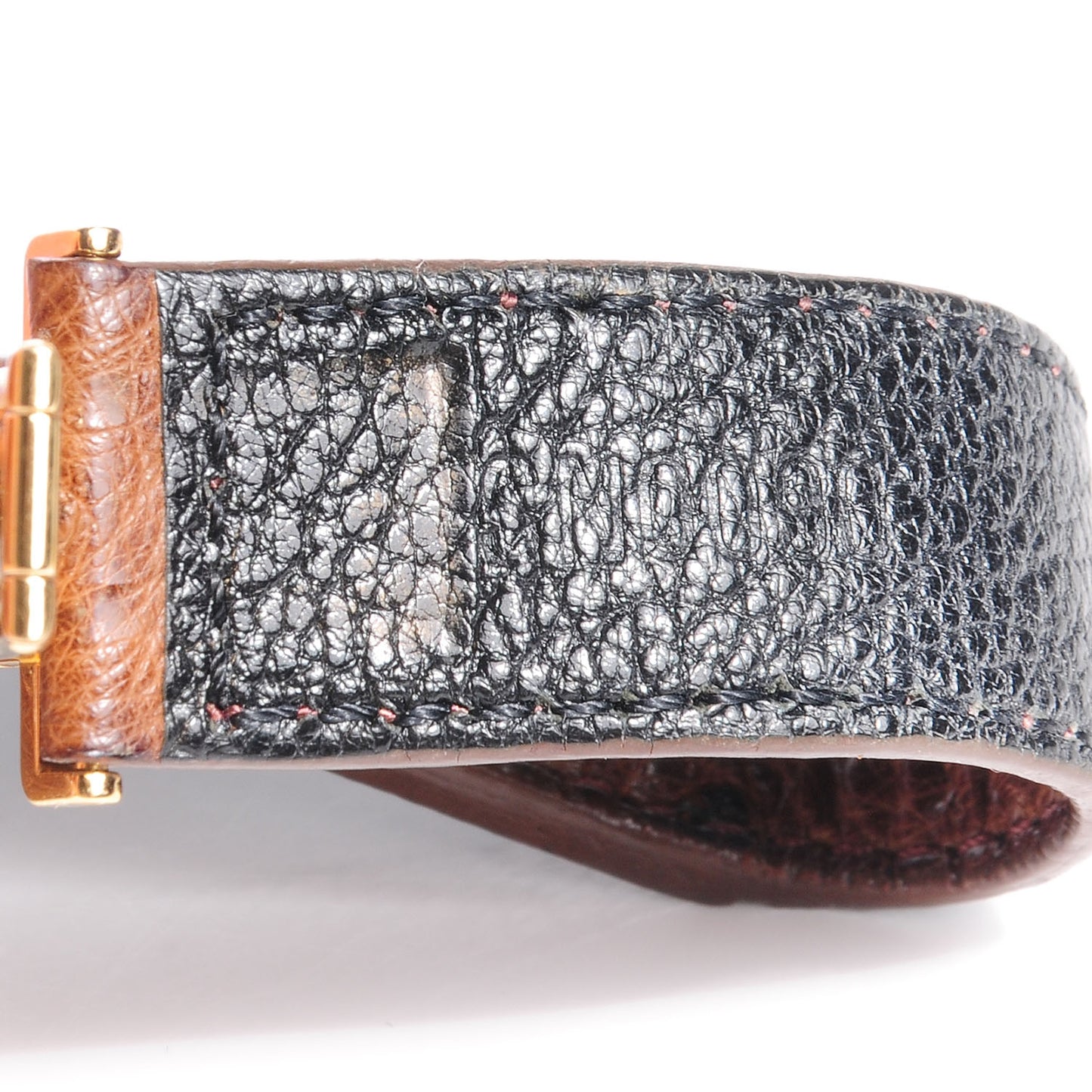 Ostrich Leather Wish Bracelet