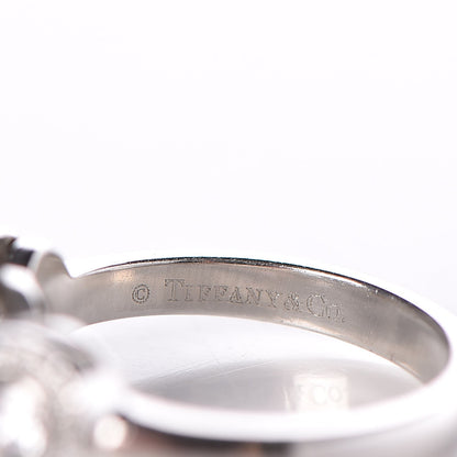 Tiffany Platinum Diamond Circlet Ring 5.5 5 of 6