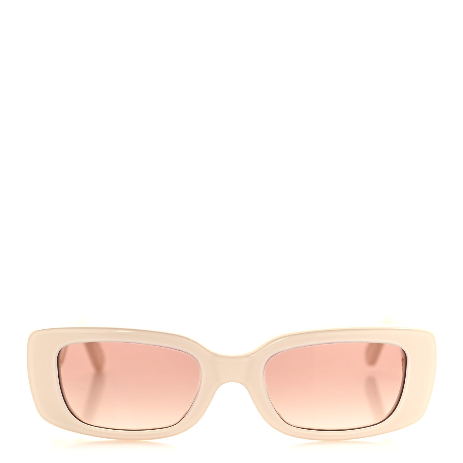 Louis Vuitton Acetate LV Circle Cat Eye Sunglasses Z2409W White 2 of 8