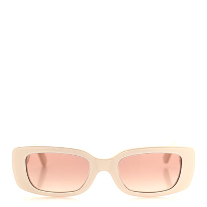 Louis Vuitton Acetate LV Circle Cat Eye Sunglasses Z2409W White 2 of 8