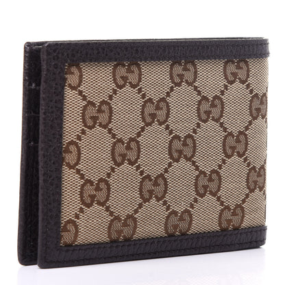 Gucci Monogram Mens Bi-Fold Wallet Brown 3 of 9