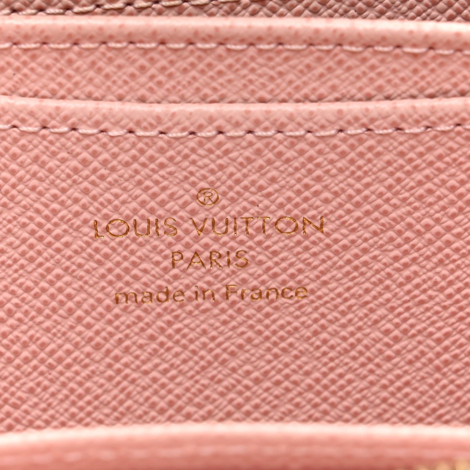 Louis Vuitton Damier Azur Zippy Coin Purse Rose Ballerine 6 of 6