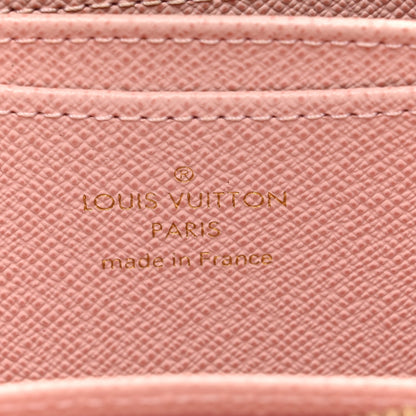 Louis Vuitton Damier Azur Zippy Coin Purse Rose Ballerine 6 of 6