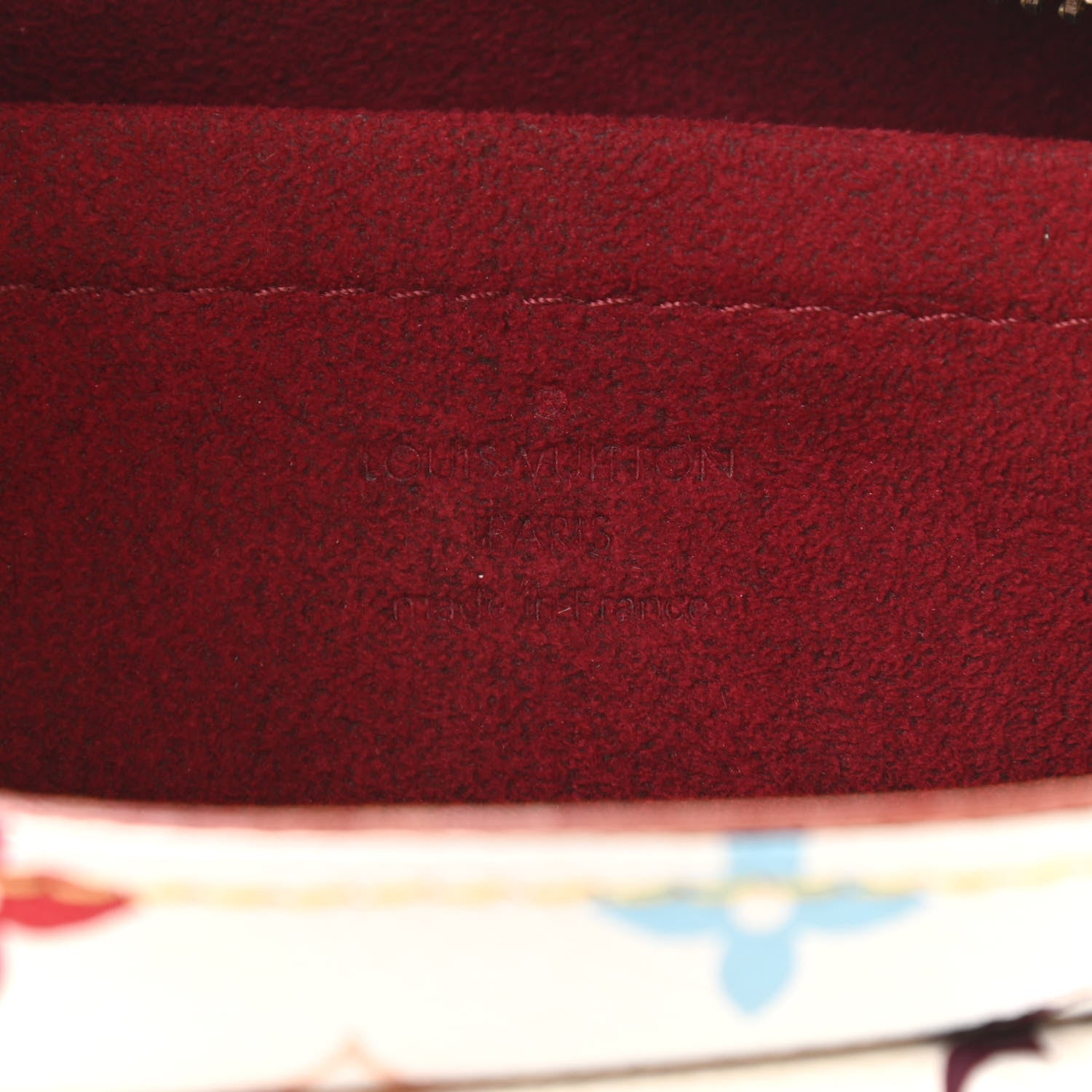 Louis Vuitton Monogram Multicolor Eliza White 6 of 14