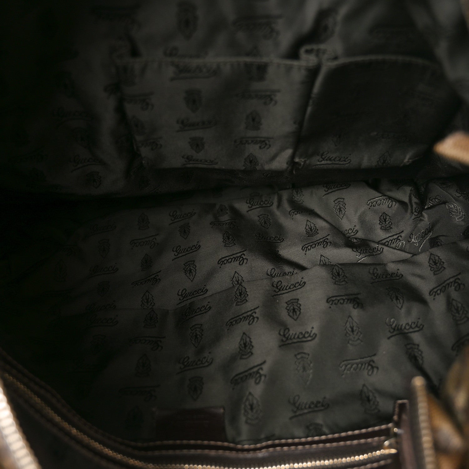 Gucci Crystal Monogram Large Hysteria Tote 5 of 10