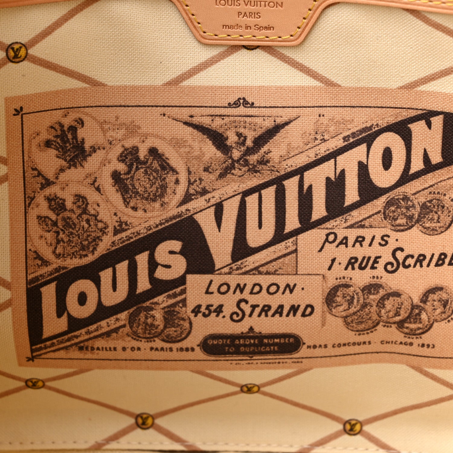 Louis Vuitton Damier Azur Summer Trunks Hawaii Neo Neverfull MM 9 of 12